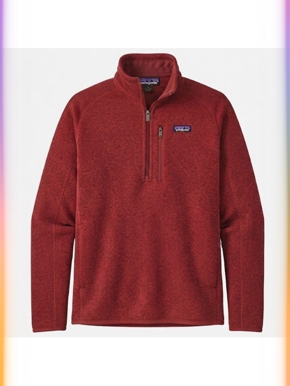 Patagonia Better Sweater 1/4 Zip Fleece Pullover - Men's Small